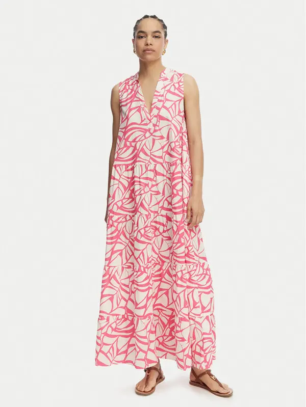 LOLA CASADEMUNT LOLA CASADEMUNT Ljetna haljina LS2616141 Svijetlo roza Relaxed Fit