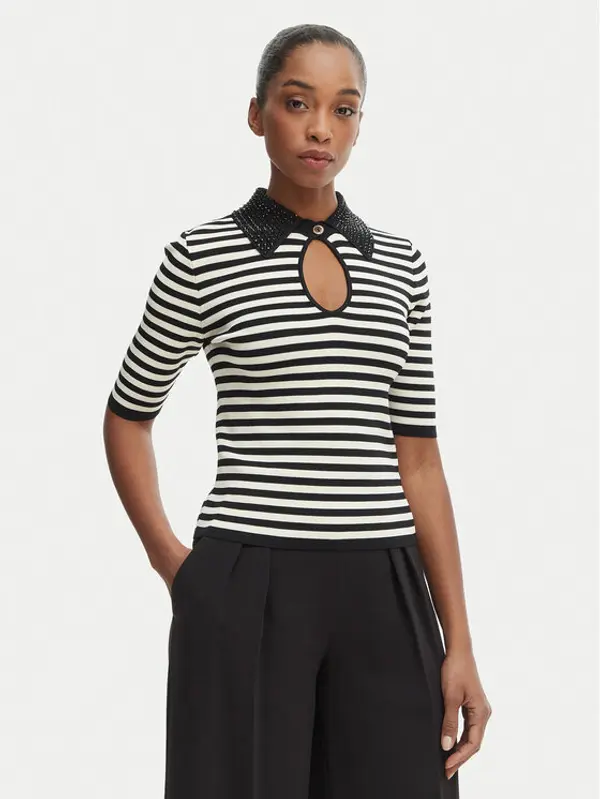 LOLA CASADEMUNT LOLA CASADEMUNT Majica LS2615114 Crna Regular Fit