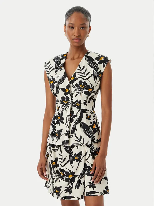 LOLA CASADEMUNT LOLA CASADEMUNT Majica MS2615023 Crna Regular Fit
