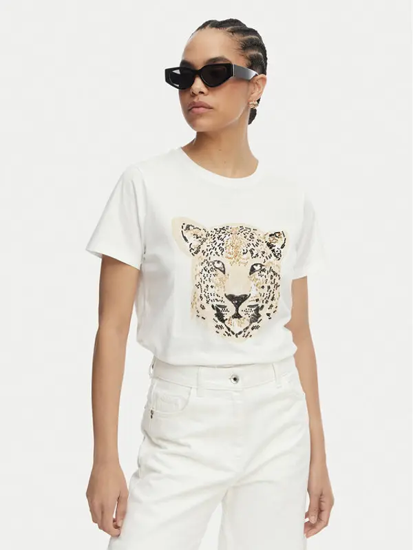 LOLA CASADEMUNT LOLA CASADEMUNT T-shirt MS2615009 Bijela Regular Fit