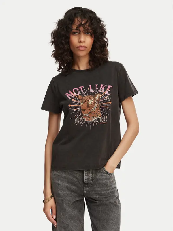 LOLA CASADEMUNT LOLA CASADEMUNT T-shirt MS2615050 Crna Regular Fit
