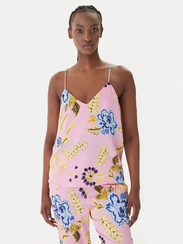 LOLA CASADEMUNT LOLA CASADEMUNT Top LS2615061 Ružičasta Regular Fit
