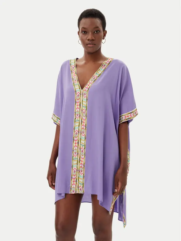 LOLA CASADEMUNT LOLA CASADEMUNT Tunika LS2516056 Ljubičasta Relaxed Fit
