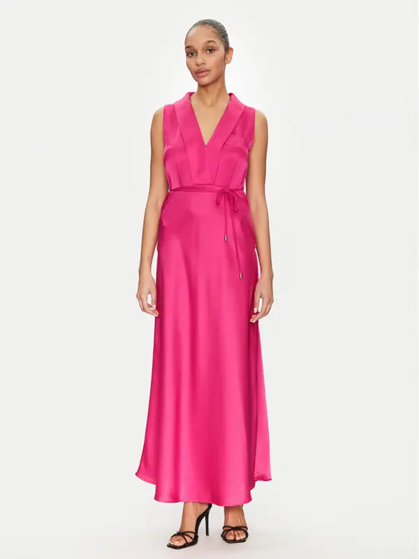 LOLA CASADEMUNT LOLA CASADEMUNT Večernja haljina LS2516023 Ružičasta Regular Fit