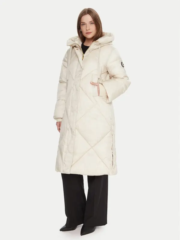 LOLA CASADEMUNT LOLA CASADEMUNT Zimska jakna LF2501002 Bež Relaxed Fit