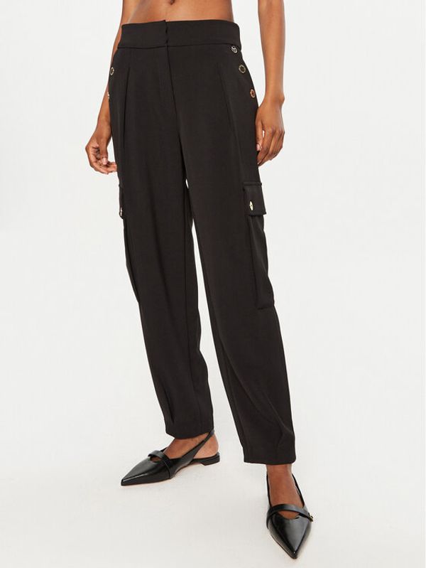 lola_casademunt lola_casademunt Hlače LF2414010 00N Crna Regular Fit