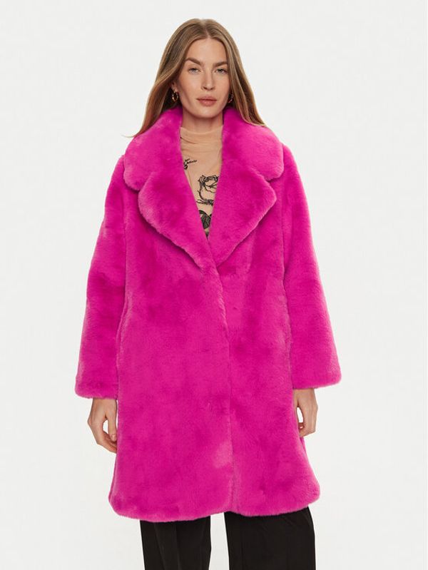 lola_casademunt lola_casademunt Kožuh LF2401011 Ružičasta Regular Fit