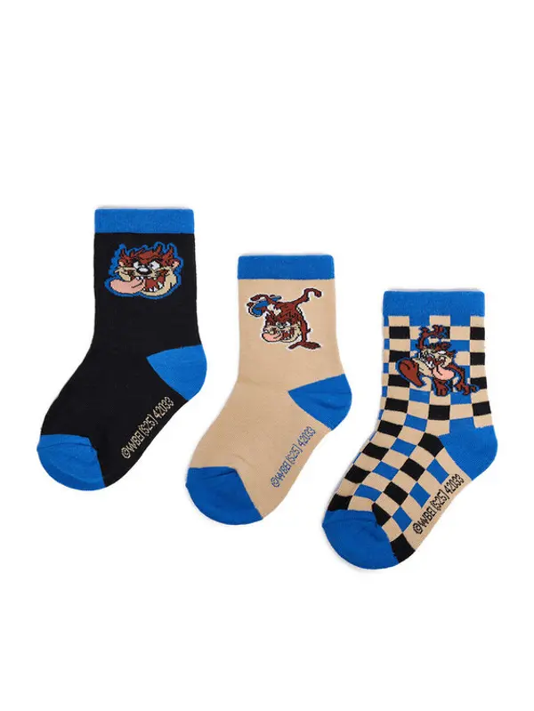 Looney Tunes Looney Tunes Duge čarape CEO-ACCCS-AW25-227WBLT(3-PACK) Bež