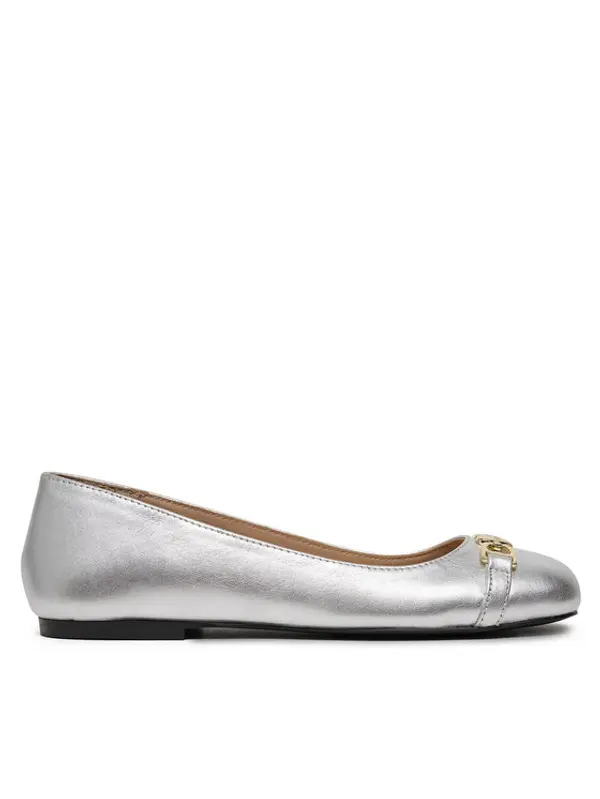 Love Moschino LOVE MOSCHINO Balerinke JA11011G1MIF090B Srebrna