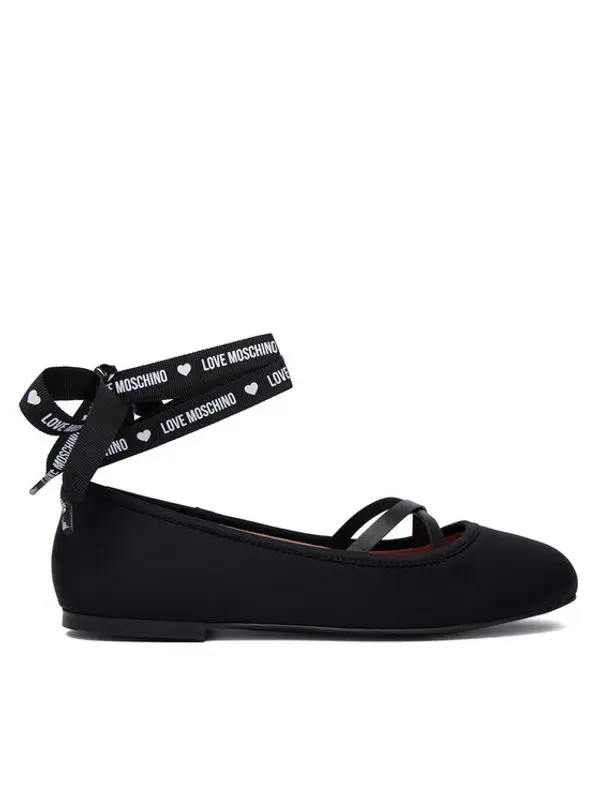 Love Moschino LOVE MOSCHINO Balerinke JA11141G1PIM0000 Crna