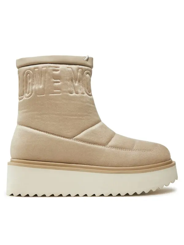 Love Moschino LOVE MOSCHINO Čizme JA24266I0LJAW026 Bež