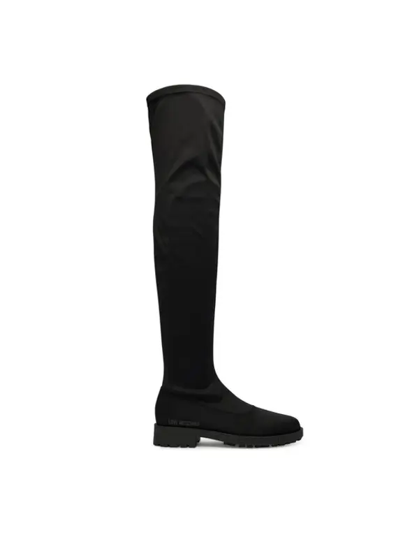 Love Moschino LOVE MOSCHINO Čizme preko koljena JA26074G0NIM0000 Crna