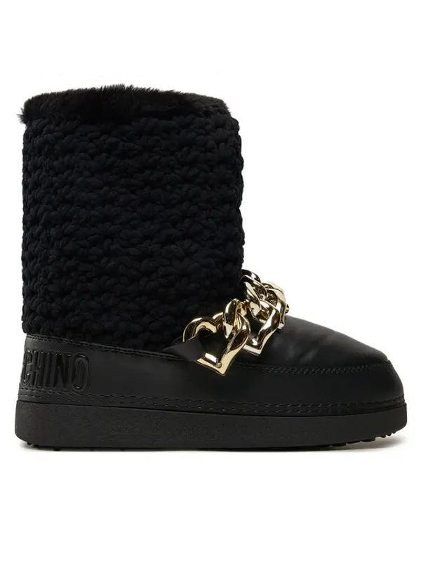 Love Moschino LOVE MOSCHINO Čizme za snijeg JA24322G0LISI000 Crna