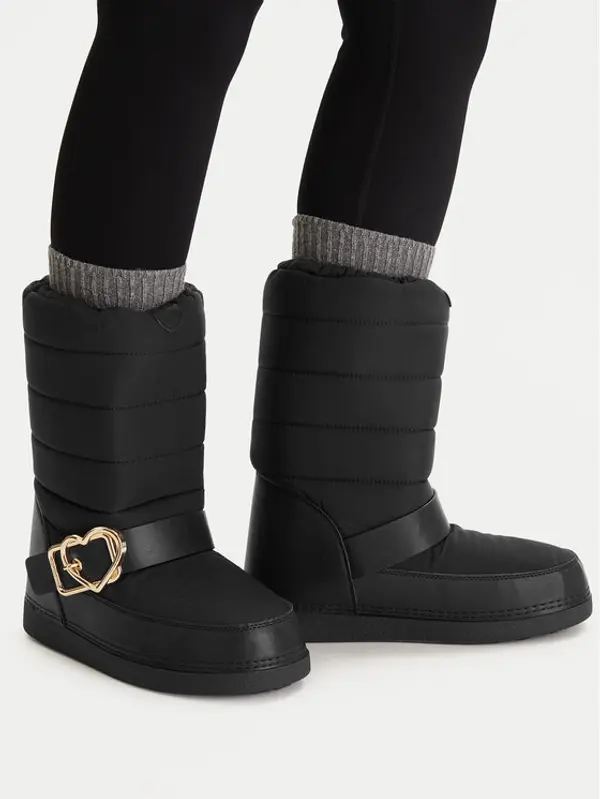 Love Moschino LOVE MOSCHINO Čizme za snijeg JA24442G0NISK00B Crna