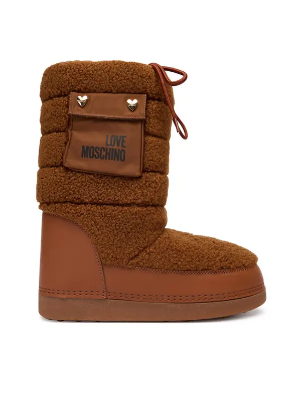 Love Moschino LOVE MOSCHINO Čizme za snijeg JA24452G0NISM21A Smeđa