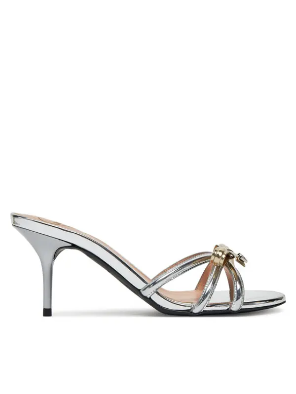 Love Moschino LOVE MOSCHINO Natikače JA28036G1MJE190A Srebrna