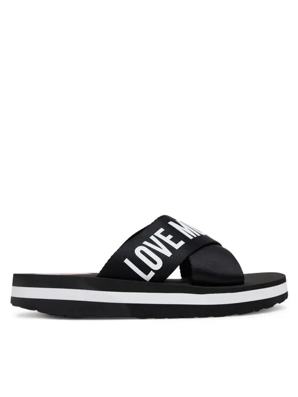 Love Moschino LOVE MOSCHINO Natikače JA28324G0MIX3000 Crna