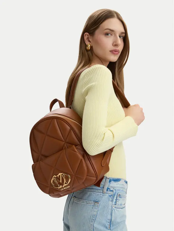 Love Moschino LOVE MOSCHINO Ruksak JC4037PP0OLC0200 Smeđa