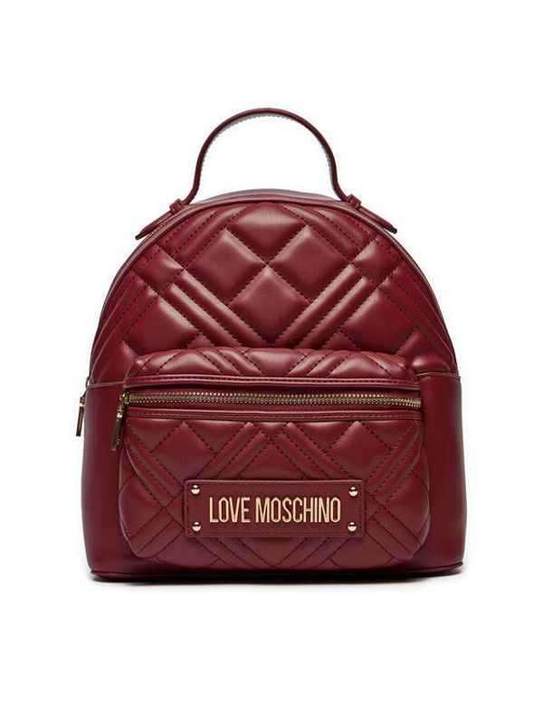 LOVE MOSCHINO LOVE MOSCHINO Ruksak JC4148PP1LLA0552 Tamnocrvena