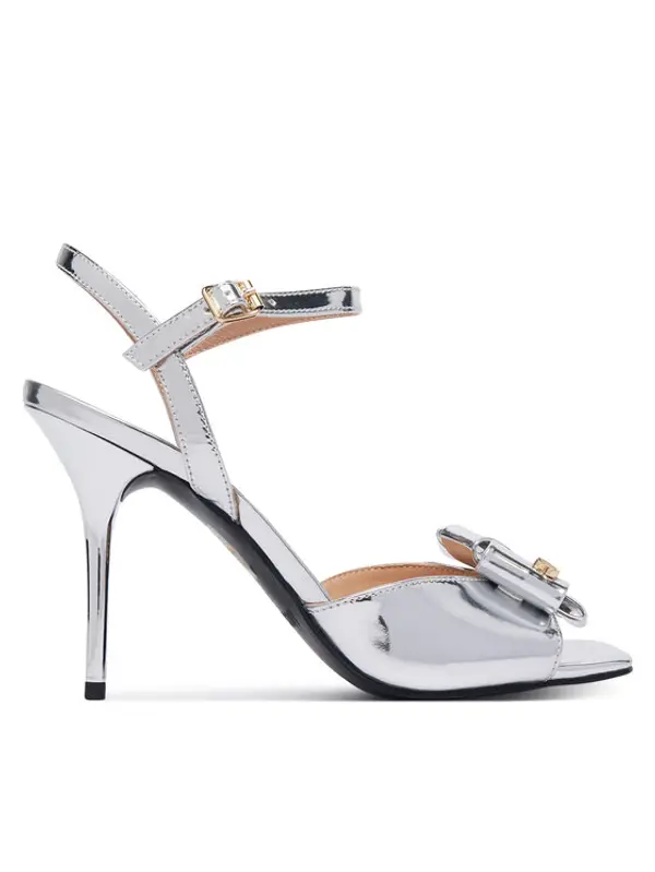 Love Moschino LOVE MOSCHINO Sandale JA16069G0OJE090B Srebrna