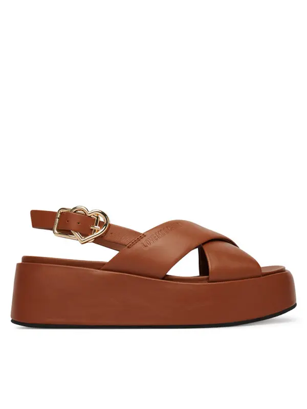 Love Moschino LOVE MOSCHINO Sandale JA16137I0OIA0200 Smeđa