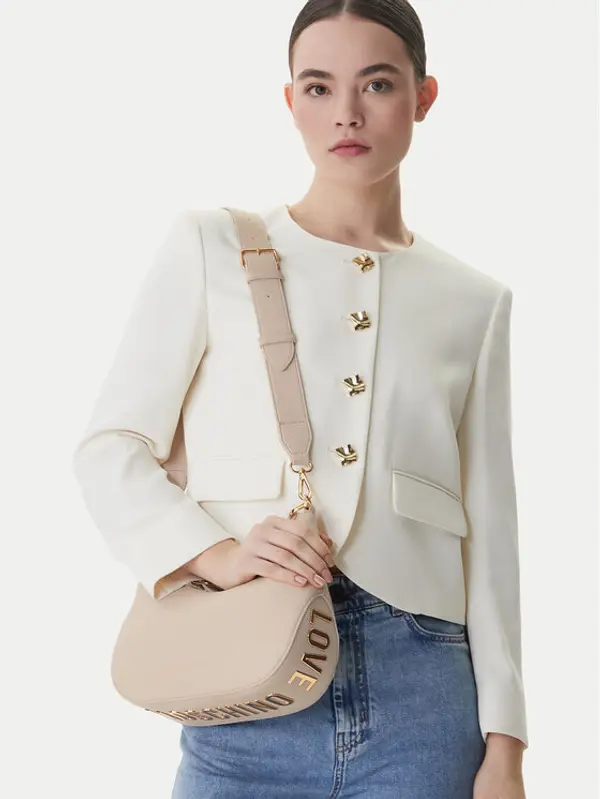 Love Moschino LOVE MOSCHINO Torbica JC4018PP1OLT0110 Écru