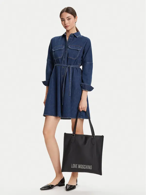 Love Moschino LOVE MOSCHINO Torbica JC4020PP1NKD000B Crna