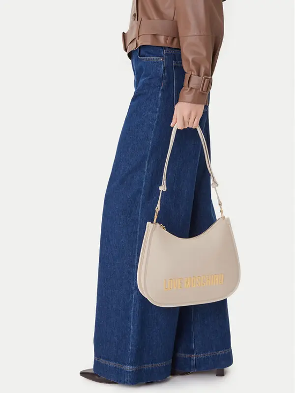 Love Moschino LOVE MOSCHINO Torbica JC4021PP0NKD0110 Écru