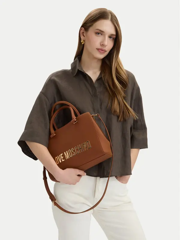 Love Moschino LOVE MOSCHINO Torbica JC4022PP0OKD0200 Smeđa