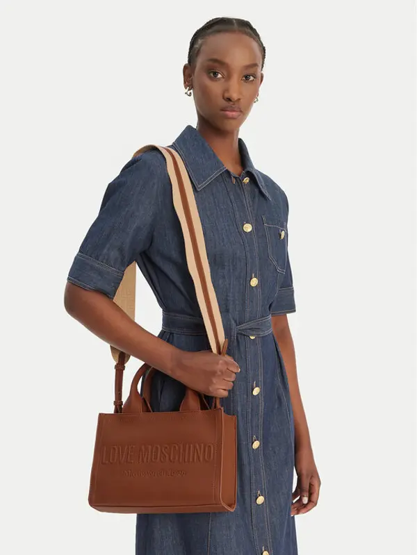 Love Moschino LOVE MOSCHINO Torbica JC4044PP1OLE0200 Smeđa