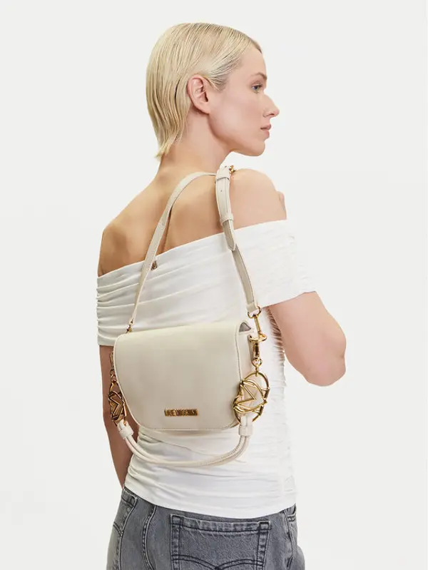 Love Moschino LOVE MOSCHINO Torbica JC4049PP1MLF0110 Écru