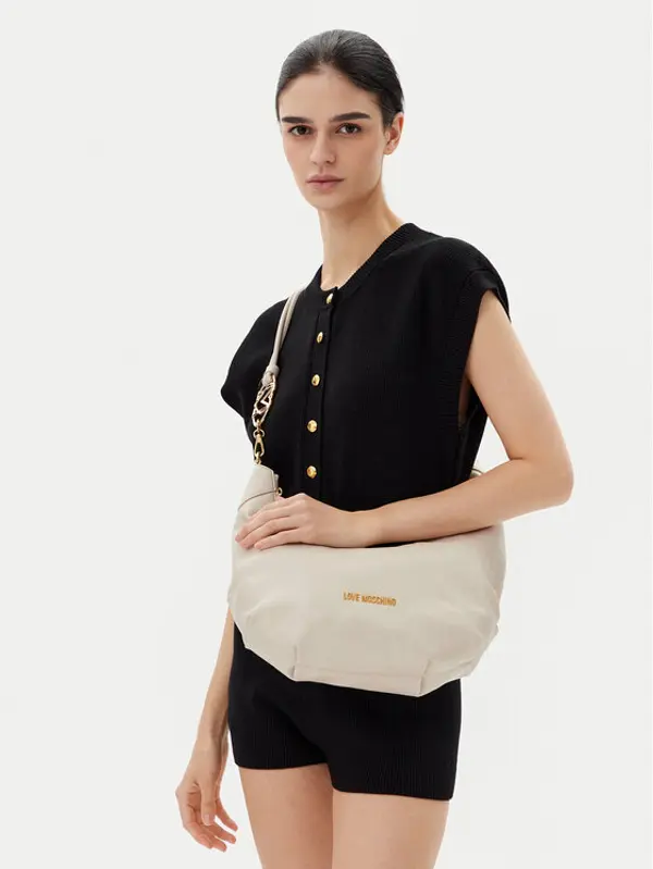 Love Moschino LOVE MOSCHINO Torbica JC4053PP1MLF0110 Écru