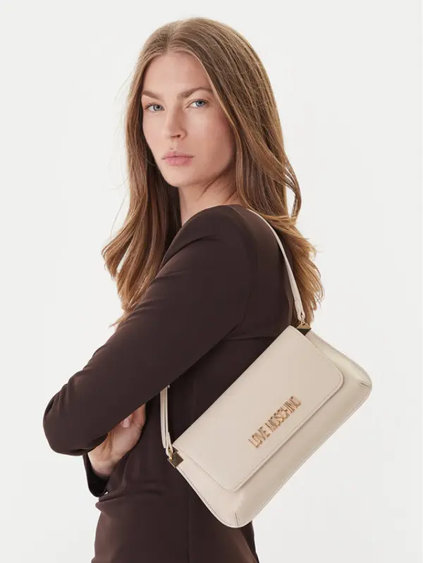 Love Moschino LOVE MOSCHINO Torbica JC4058PP0NLO0110 Écru