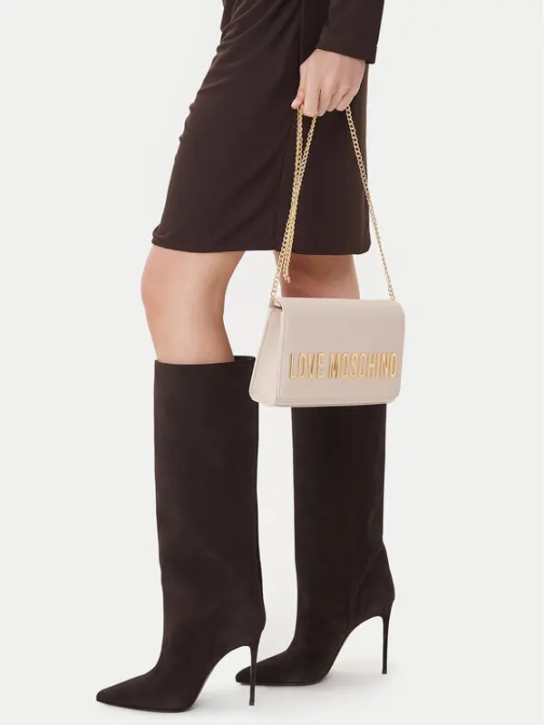 Love Moschino LOVE MOSCHINO Torbica JC4103PP0NKD0110 Écru