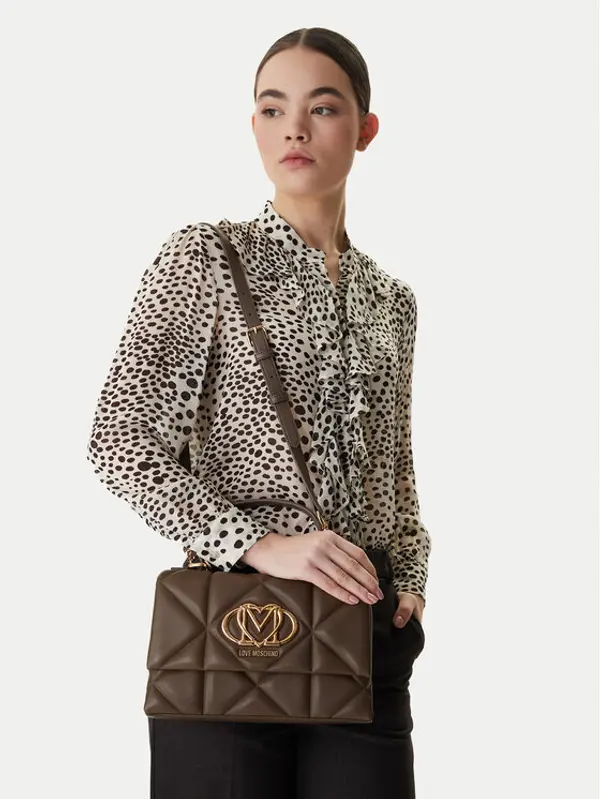 Love Moschino LOVE MOSCHINO Torbica JC4112PP1OLC0203 Smeđa