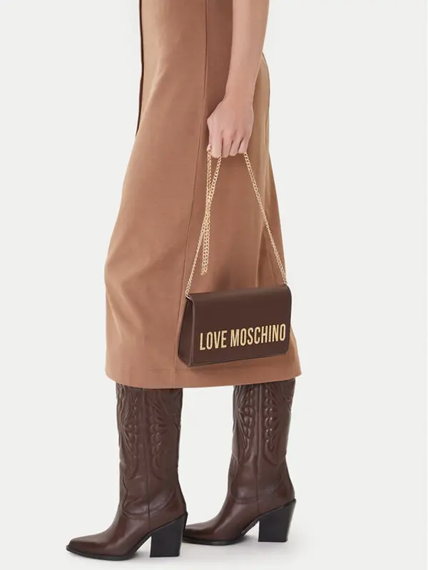 Love Moschino LOVE MOSCHINO Torbica JC4121PP0NKD031A Smeđa