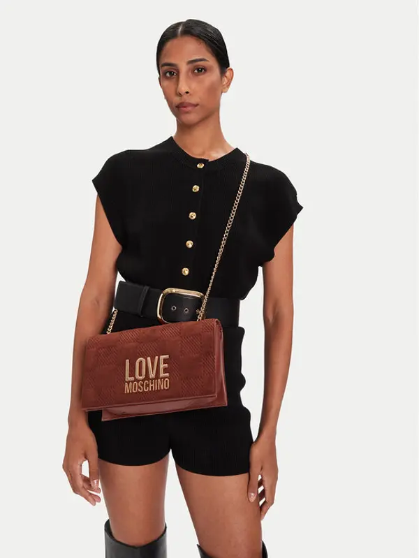 Love Moschino LOVE MOSCHINO Torbica JC4122PP0NKB120A Smeđa