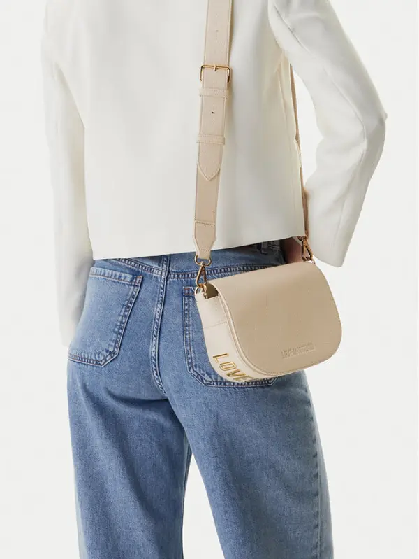 Love Moschino LOVE MOSCHINO Torbica JC4122PP1OLT0110 Écru