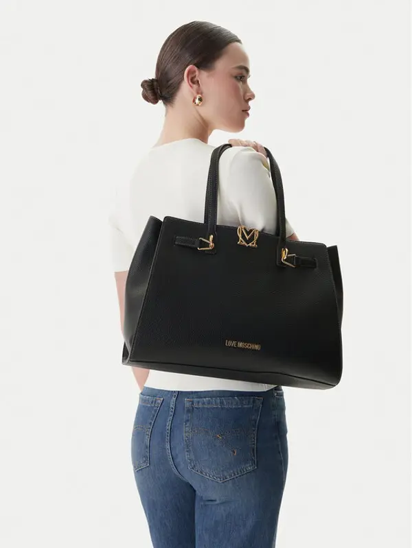 Love Moschino LOVE MOSCHINO Torbica JC4124PP1OLM0000 Crna