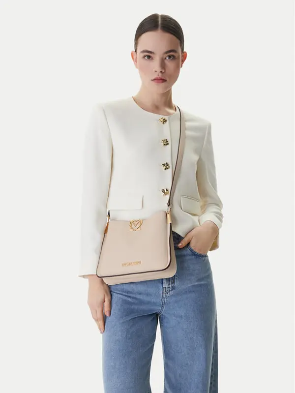 Love Moschino LOVE MOSCHINO Torbica JC4127PP1OLM0110 Écru