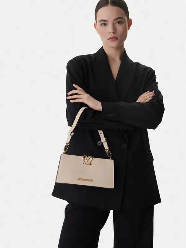 Love Moschino LOVE MOSCHINO Torbica JC4128PP1OLM0110 Écru