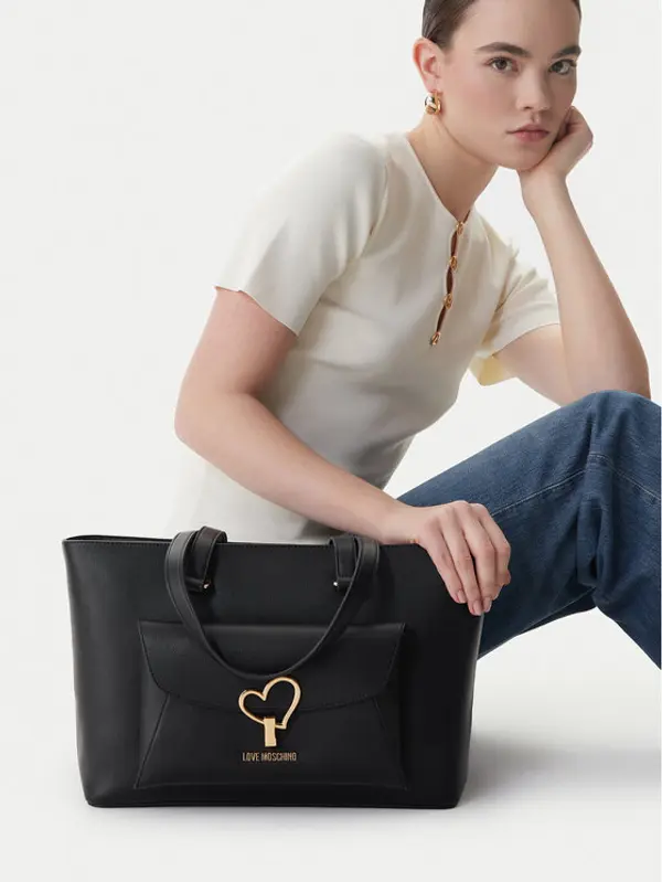 Love Moschino LOVE MOSCHINO Torbica JC4136PP1OLQ0000 Crna