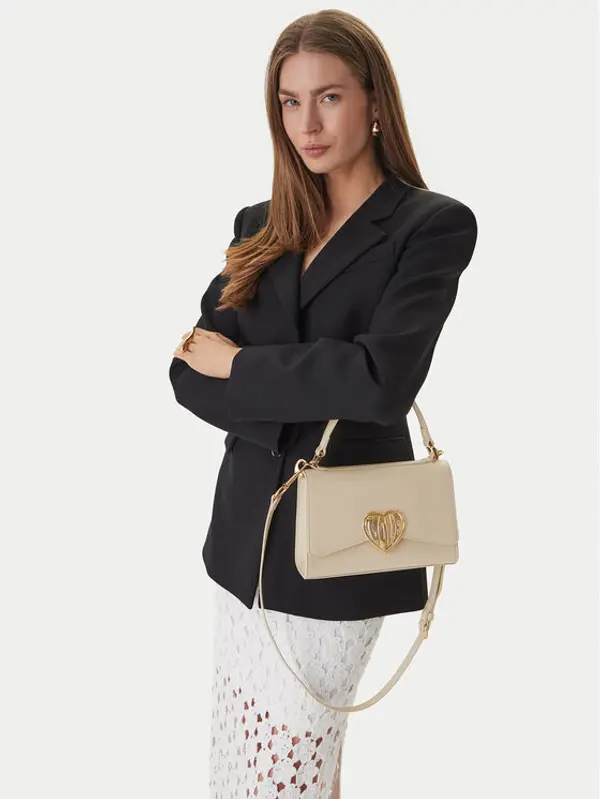 Love Moschino LOVE MOSCHINO Torbica JC4146PP1OL1611A Écru