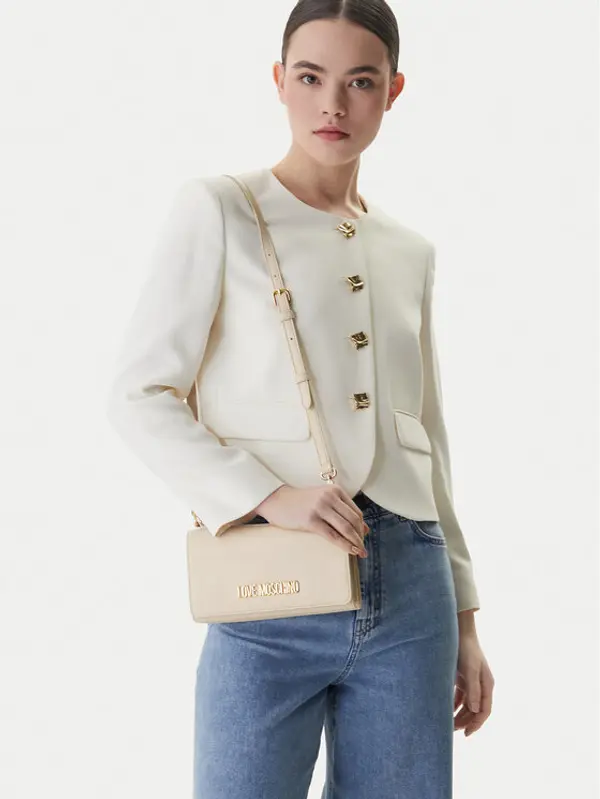 Love Moschino LOVE MOSCHINO Torbica JC4170PP1OLX0110 Écru