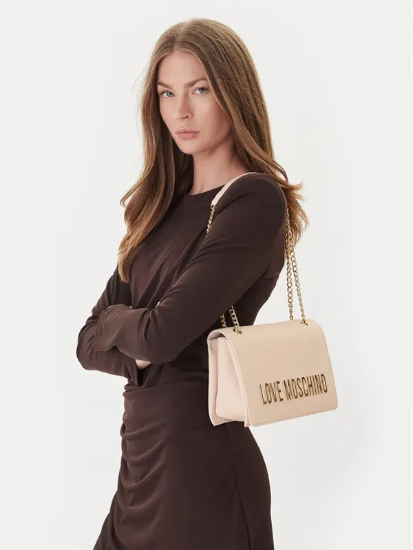 Love Moschino LOVE MOSCHINO Torbica JC4192PP0NKD0110 Écru