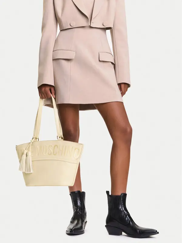 Love Moschino LOVE MOSCHINO Torbica JC4285PP0MKJ0104 Écru