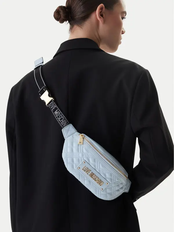 Love Moschino LOVE MOSCHINO Torbica oko struka﻿ JC4003PP1OLA0701 Svijetloplava