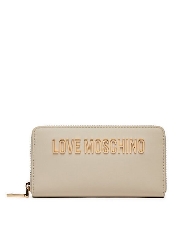 LOVE MOSCHINO LOVE MOSCHINO Veliki ženski novčanik JC5611PP1LKD0110 Écru