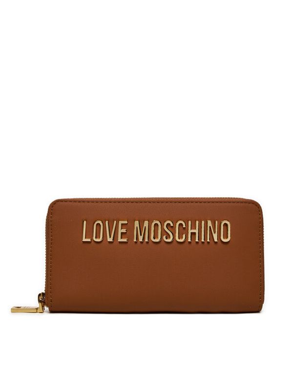 LOVE MOSCHINO LOVE MOSCHINO Veliki ženski novčanik JC5611PP1LKD0208 Smeđa