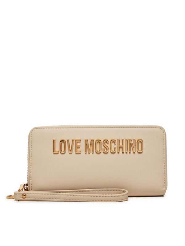 LOVE MOSCHINO LOVE MOSCHINO Veliki ženski novčanik JC5620PP1LKD0110 Écru